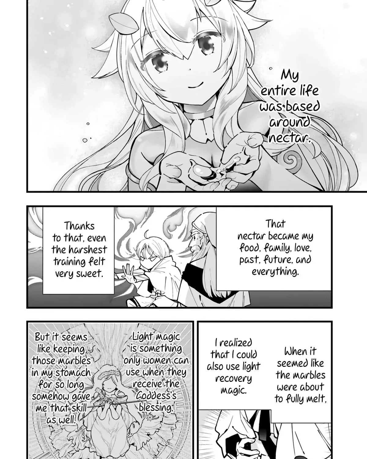 Shokubutsu Monster Musume Nikki ~Seijo datta Watashi ga Uragirareta Hate ni Aruraune ni Tensei Shite Shimatta node, kore kara wa Kougousei wo Shinagara Shizuka ni Shokubutsu Life wo Sugoshimasu~ Chapter 5.5 page 9