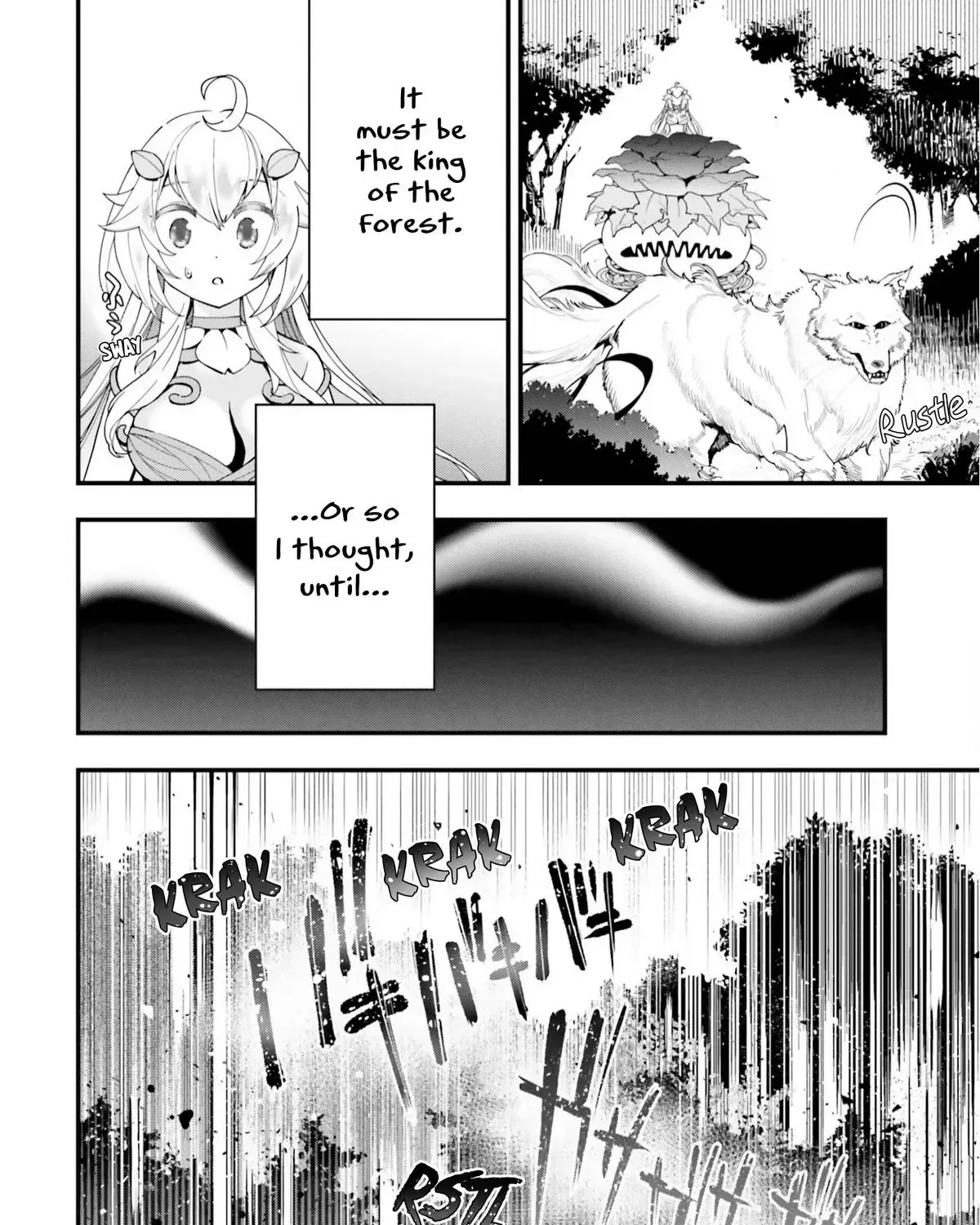 Shokubutsu Monster Musume Nikki ~Seijo datta Watashi ga Uragirareta Hate ni Aruraune ni Tensei Shite Shimatta node, kore kara wa Kougousei wo Shinagara Shizuka ni Shokubutsu Life wo Sugoshimasu~ Chapter 5 page 21