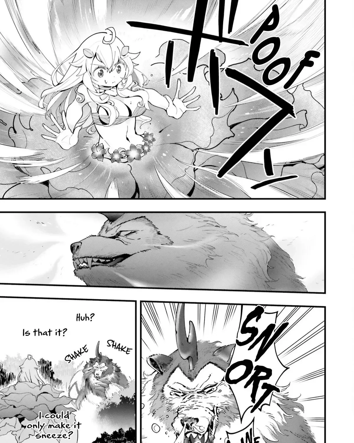 Shokubutsu Monster Musume Nikki ~Seijo datta Watashi ga Uragirareta Hate ni Aruraune ni Tensei Shite Shimatta node, kore kara wa Kougousei wo Shinagara Shizuka ni Shokubutsu Life wo Sugoshimasu~ Chapter 5 page 43