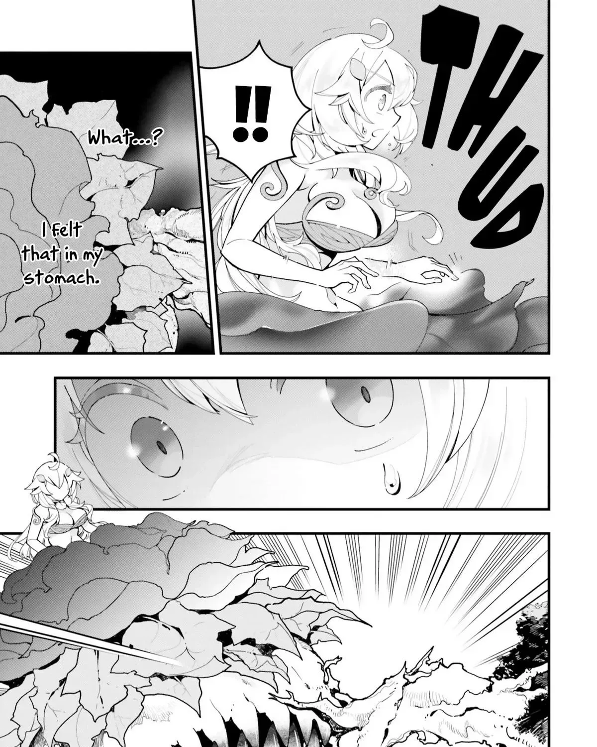 Shokubutsu Monster Musume Nikki ~Seijo datta Watashi ga Uragirareta Hate ni Aruraune ni Tensei Shite Shimatta node, kore kara wa Kougousei wo Shinagara Shizuka ni Shokubutsu Life wo Sugoshimasu~ Chapter 5 page 47