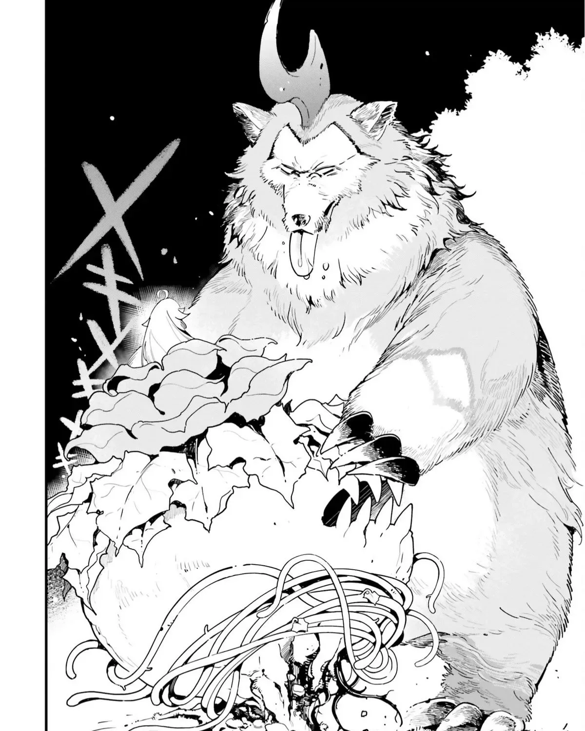 Shokubutsu Monster Musume Nikki ~Seijo datta Watashi ga Uragirareta Hate ni Aruraune ni Tensei Shite Shimatta node, kore kara wa Kougousei wo Shinagara Shizuka ni Shokubutsu Life wo Sugoshimasu~ Chapter 5 page 57