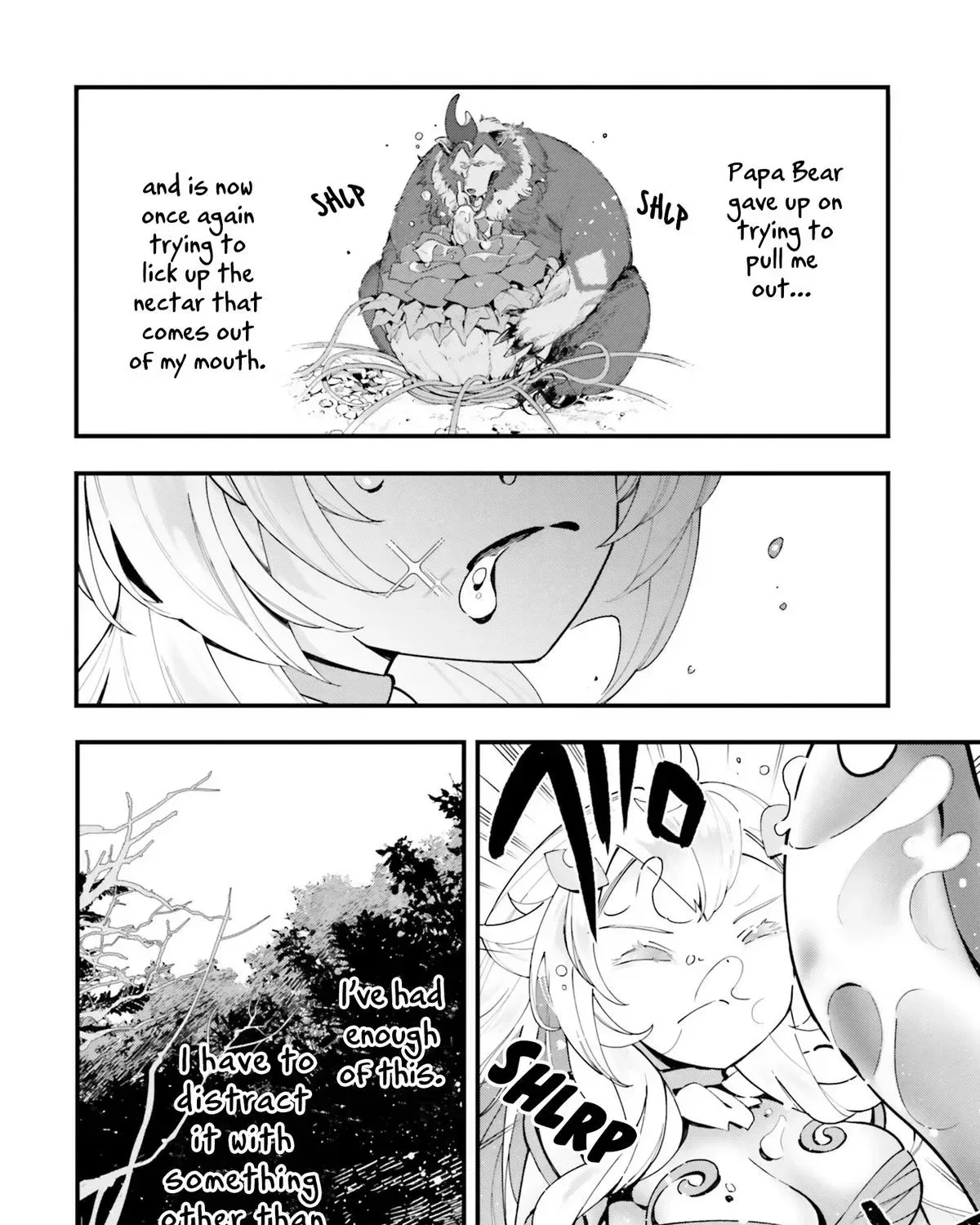 Shokubutsu Monster Musume Nikki ~Seijo datta Watashi ga Uragirareta Hate ni Aruraune ni Tensei Shite Shimatta node, kore kara wa Kougousei wo Shinagara Shizuka ni Shokubutsu Life wo Sugoshimasu~ Chapter 6 page 23