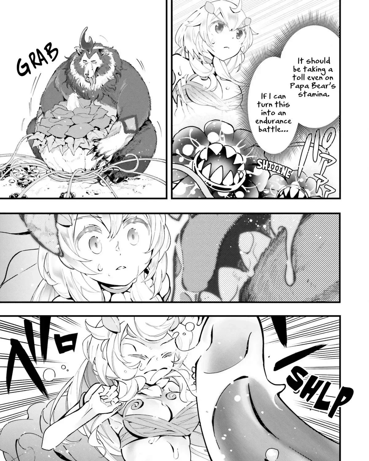 Shokubutsu Monster Musume Nikki ~Seijo datta Watashi ga Uragirareta Hate ni Aruraune ni Tensei Shite Shimatta node, kore kara wa Kougousei wo Shinagara Shizuka ni Shokubutsu Life wo Sugoshimasu~ Chapter 6 page 21