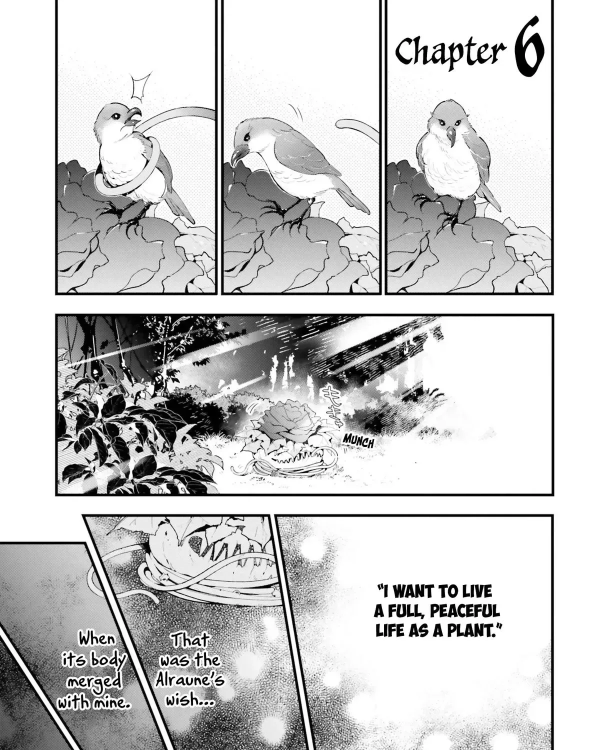 Shokubutsu Monster Musume Nikki ~Seijo datta Watashi ga Uragirareta Hate ni Aruraune ni Tensei Shite Shimatta node, kore kara wa Kougousei wo Shinagara Shizuka ni Shokubutsu Life wo Sugoshimasu~ Chapter 6 page 5