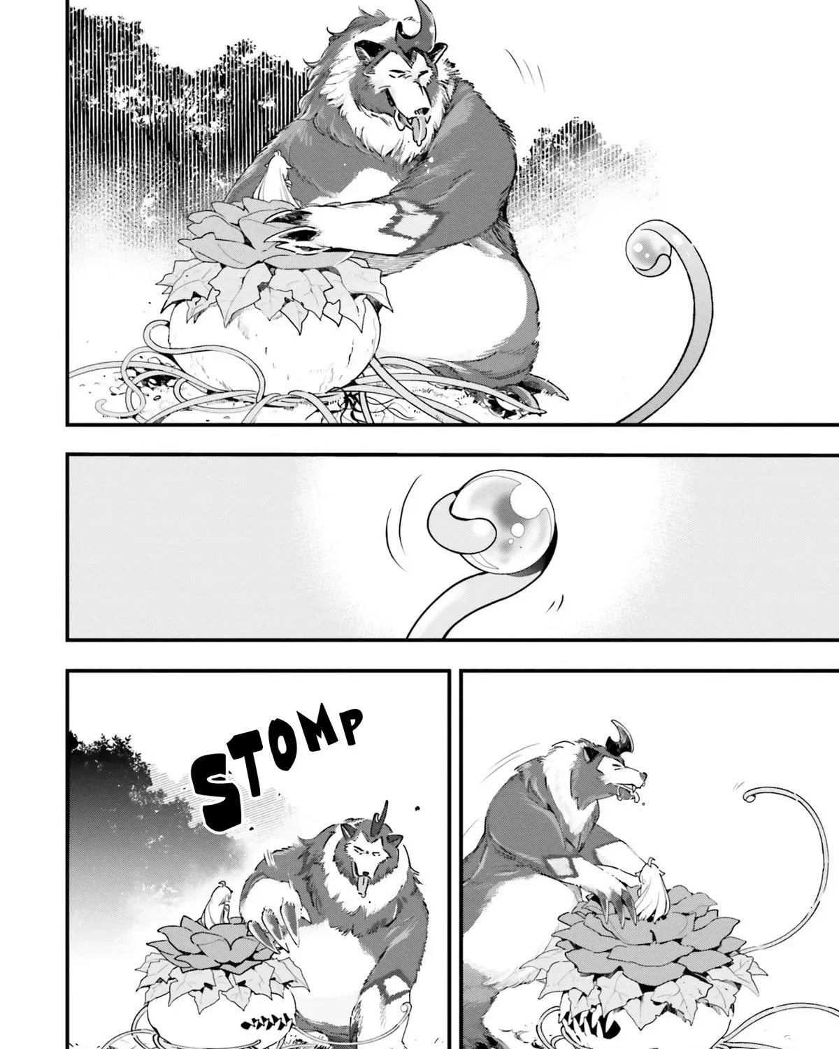 Shokubutsu Monster Musume Nikki ~Seijo datta Watashi ga Uragirareta Hate ni Aruraune ni Tensei Shite Shimatta node, kore kara wa Kougousei wo Shinagara Shizuka ni Shokubutsu Life wo Sugoshimasu~ Chapter 6 page 35