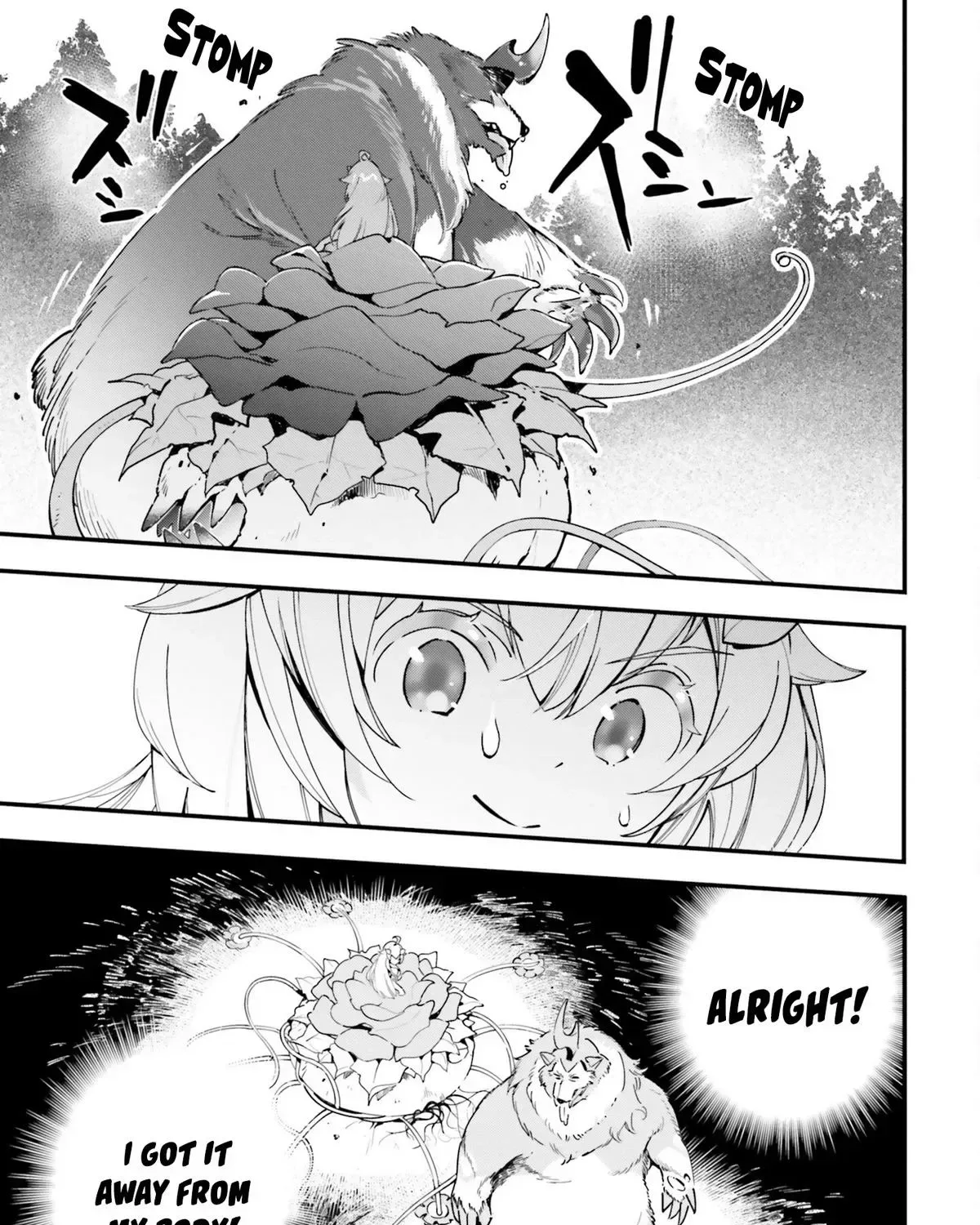 Shokubutsu Monster Musume Nikki ~Seijo datta Watashi ga Uragirareta Hate ni Aruraune ni Tensei Shite Shimatta node, kore kara wa Kougousei wo Shinagara Shizuka ni Shokubutsu Life wo Sugoshimasu~ Chapter 6 page 37