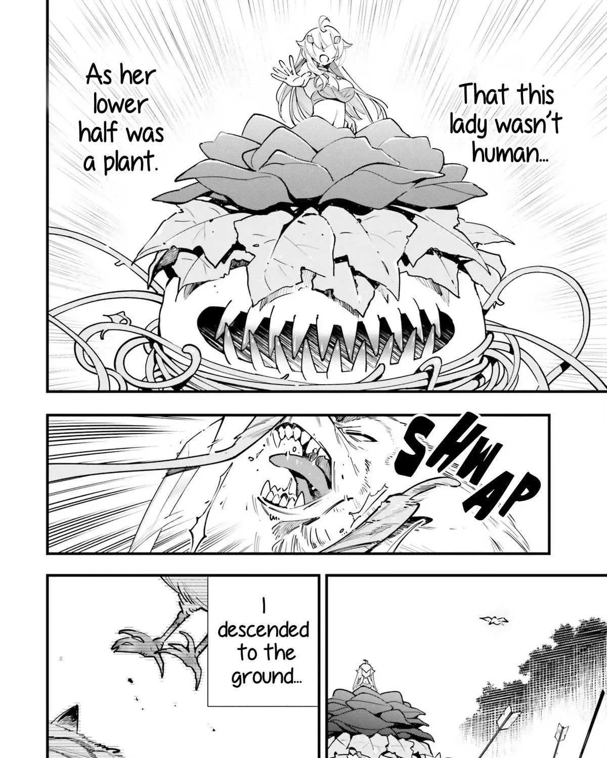 Shokubutsu Monster Musume Nikki ~Seijo datta Watashi ga Uragirareta Hate ni Aruraune ni Tensei Shite Shimatta node, kore kara wa Kougousei wo Shinagara Shizuka ni Shokubutsu Life wo Sugoshimasu~ Chapter 7 page 13
