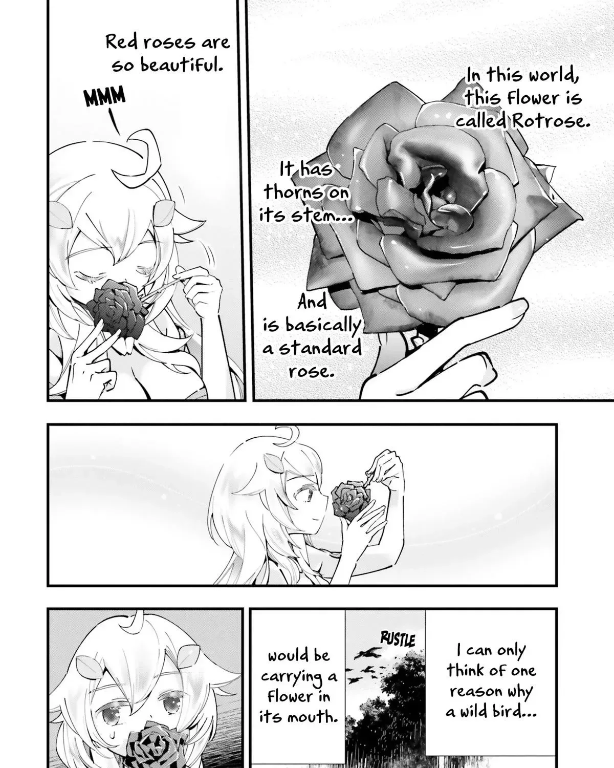 Shokubutsu Monster Musume Nikki ~Seijo datta Watashi ga Uragirareta Hate ni Aruraune ni Tensei Shite Shimatta node, kore kara wa Kougousei wo Shinagara Shizuka ni Shokubutsu Life wo Sugoshimasu~ Chapter 7 page 45