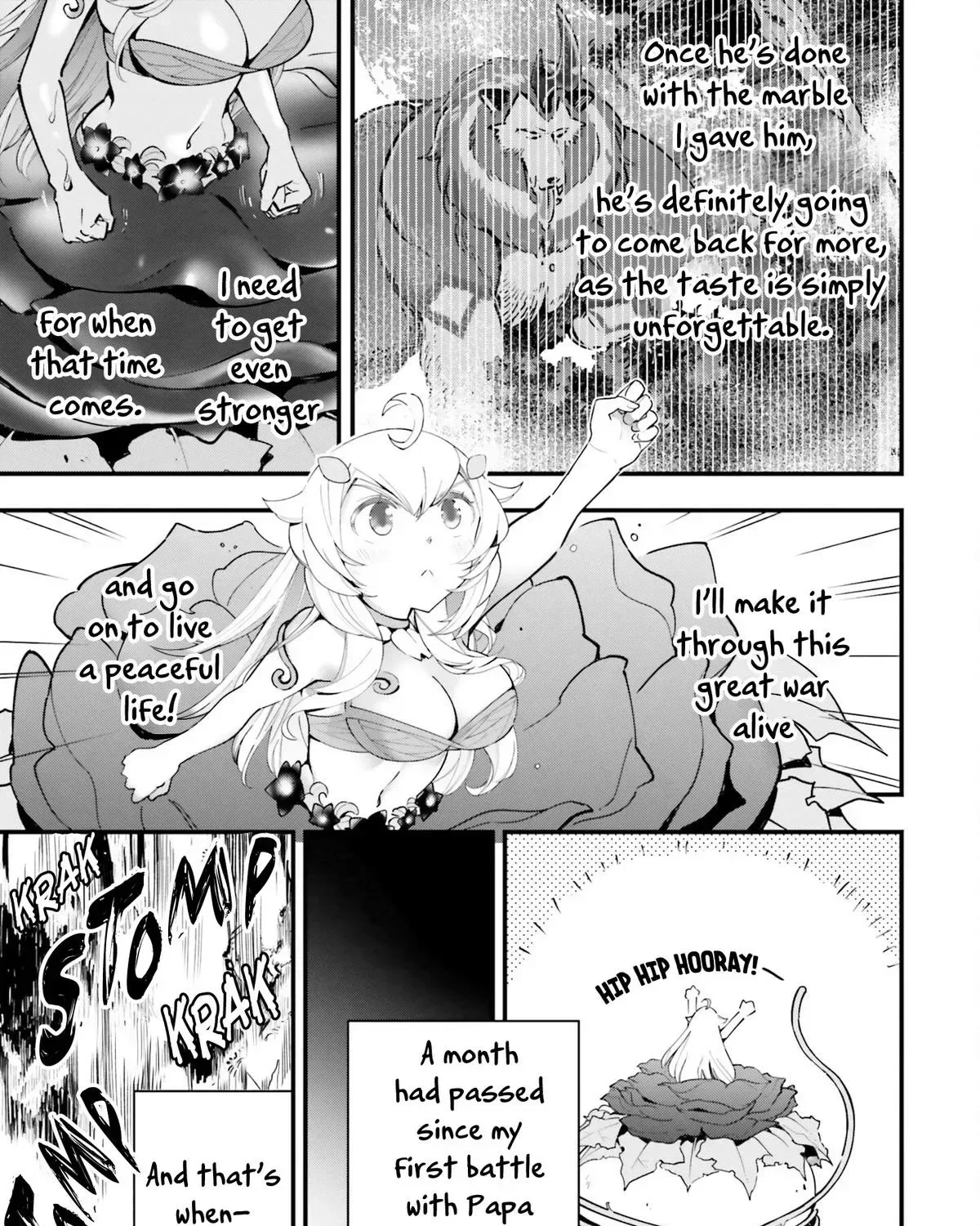 Shokubutsu Monster Musume Nikki ~Seijo datta Watashi ga Uragirareta Hate ni Aruraune ni Tensei Shite Shimatta node, kore kara wa Kougousei wo Shinagara Shizuka ni Shokubutsu Life wo Sugoshimasu~ Chapter 8 page 15
