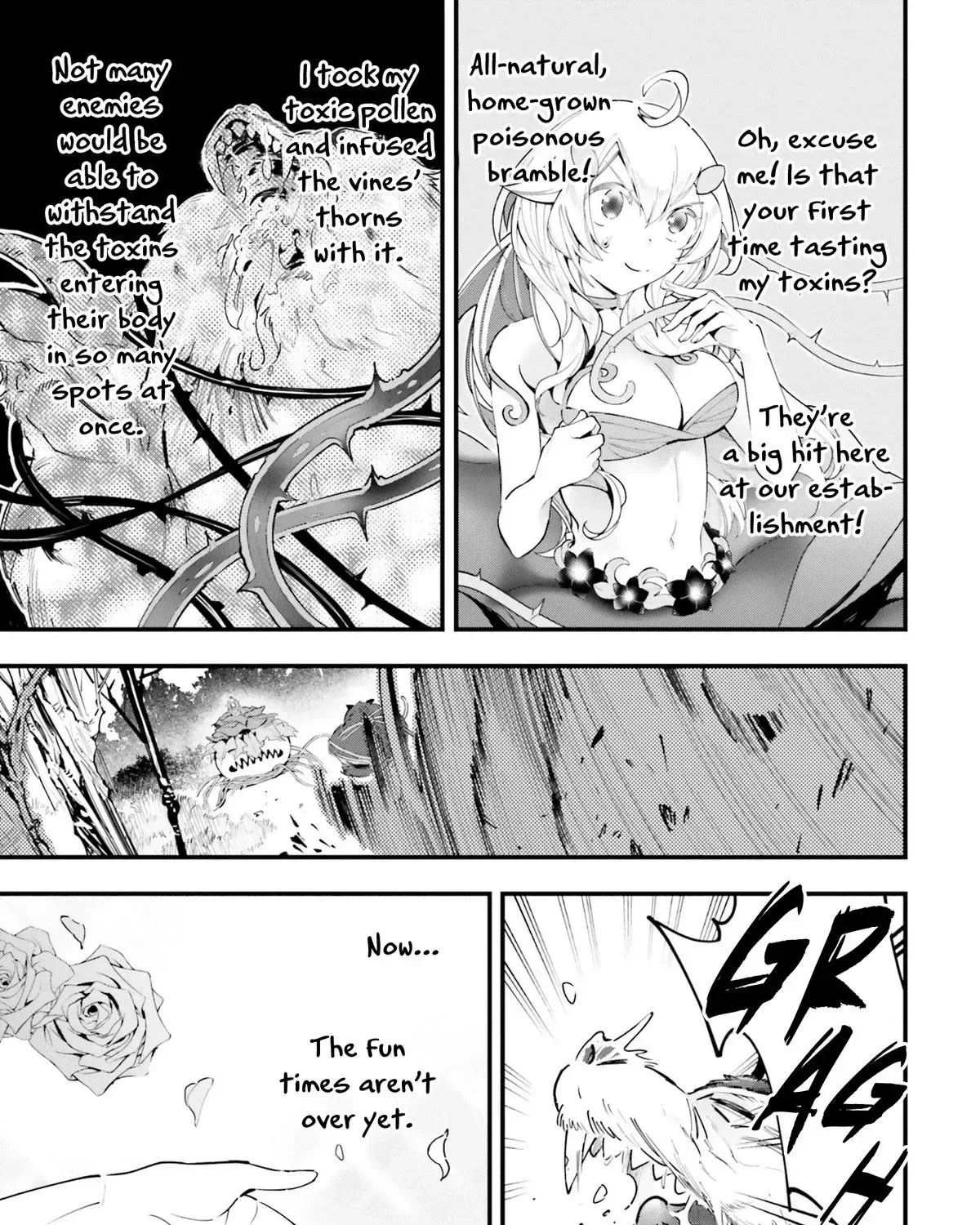 Shokubutsu Monster Musume Nikki ~Seijo datta Watashi ga Uragirareta Hate ni Aruraune ni Tensei Shite Shimatta node, kore kara wa Kougousei wo Shinagara Shizuka ni Shokubutsu Life wo Sugoshimasu~ Chapter 8 page 29
