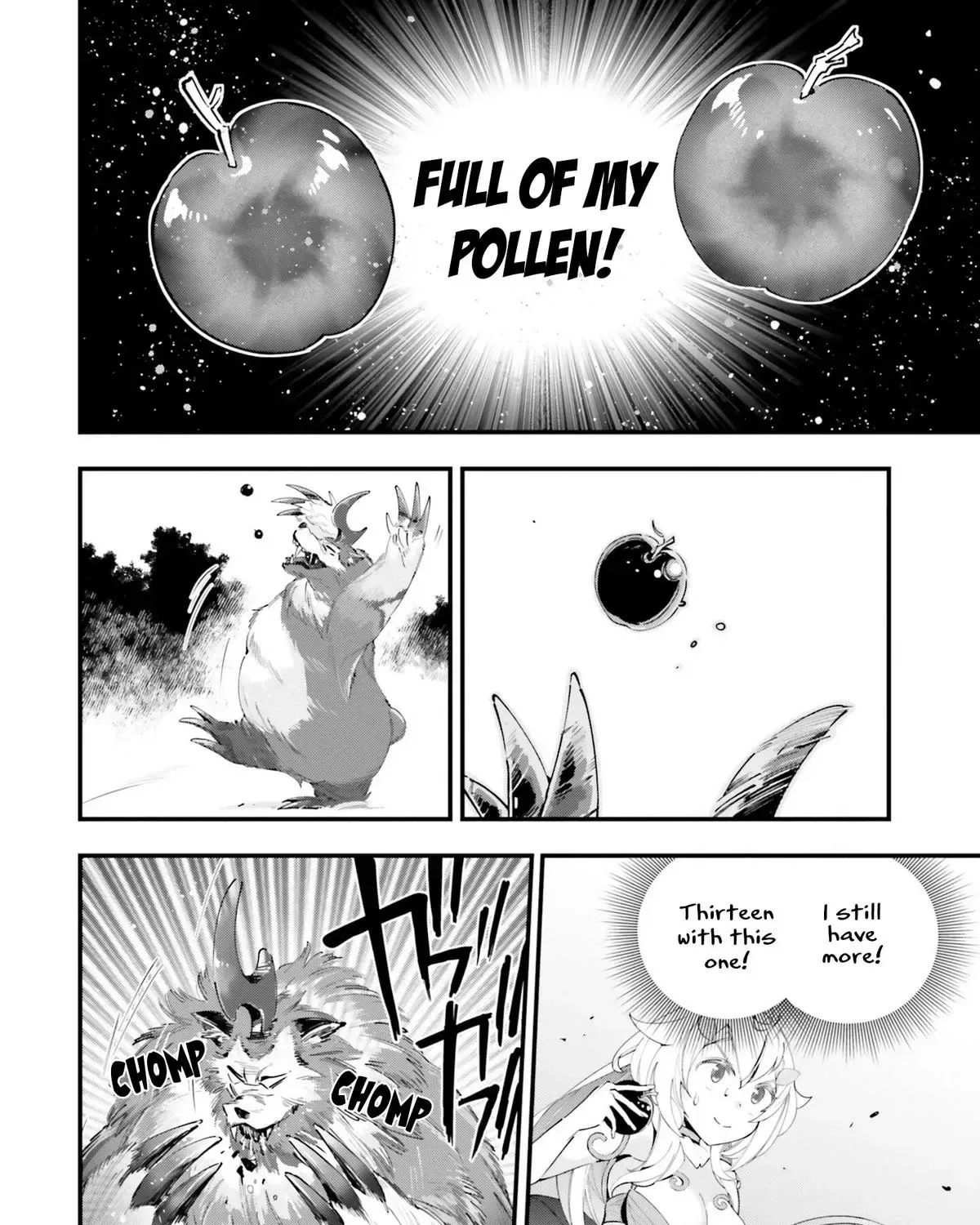 Shokubutsu Monster Musume Nikki ~Seijo datta Watashi ga Uragirareta Hate ni Aruraune ni Tensei Shite Shimatta node, kore kara wa Kougousei wo Shinagara Shizuka ni Shokubutsu Life wo Sugoshimasu~ Chapter 8 page 39