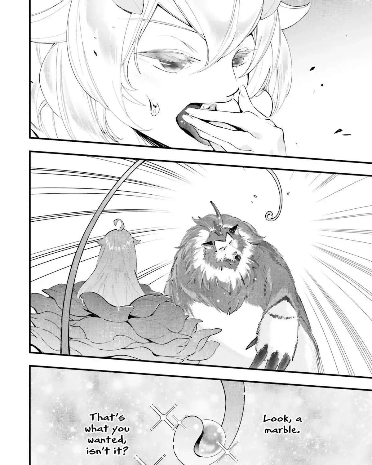 Shokubutsu Monster Musume Nikki ~Seijo datta Watashi ga Uragirareta Hate ni Aruraune ni Tensei Shite Shimatta node, kore kara wa Kougousei wo Shinagara Shizuka ni Shokubutsu Life wo Sugoshimasu~ Chapter 8 page 47