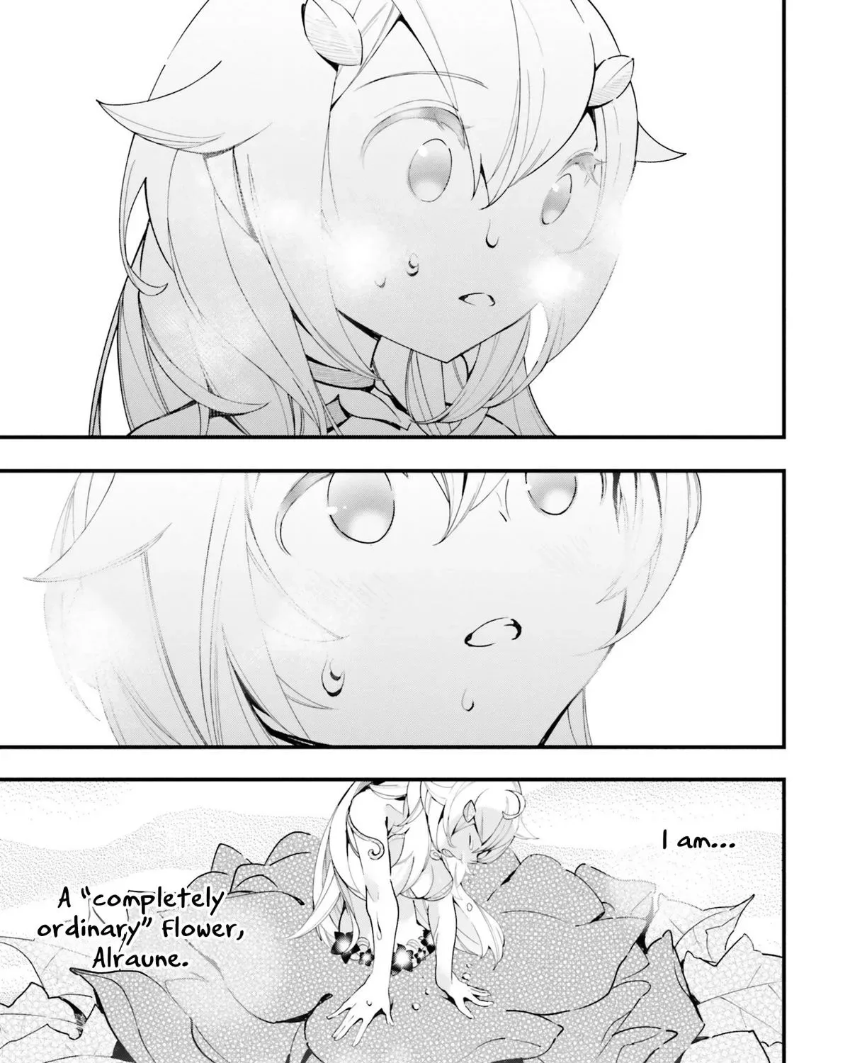 Shokubutsu Monster Musume Nikki ~Seijo datta Watashi ga Uragirareta Hate ni Aruraune ni Tensei Shite Shimatta node, kore kara wa Kougousei wo Shinagara Shizuka ni Shokubutsu Life wo Sugoshimasu~ Chapter 8 page 61