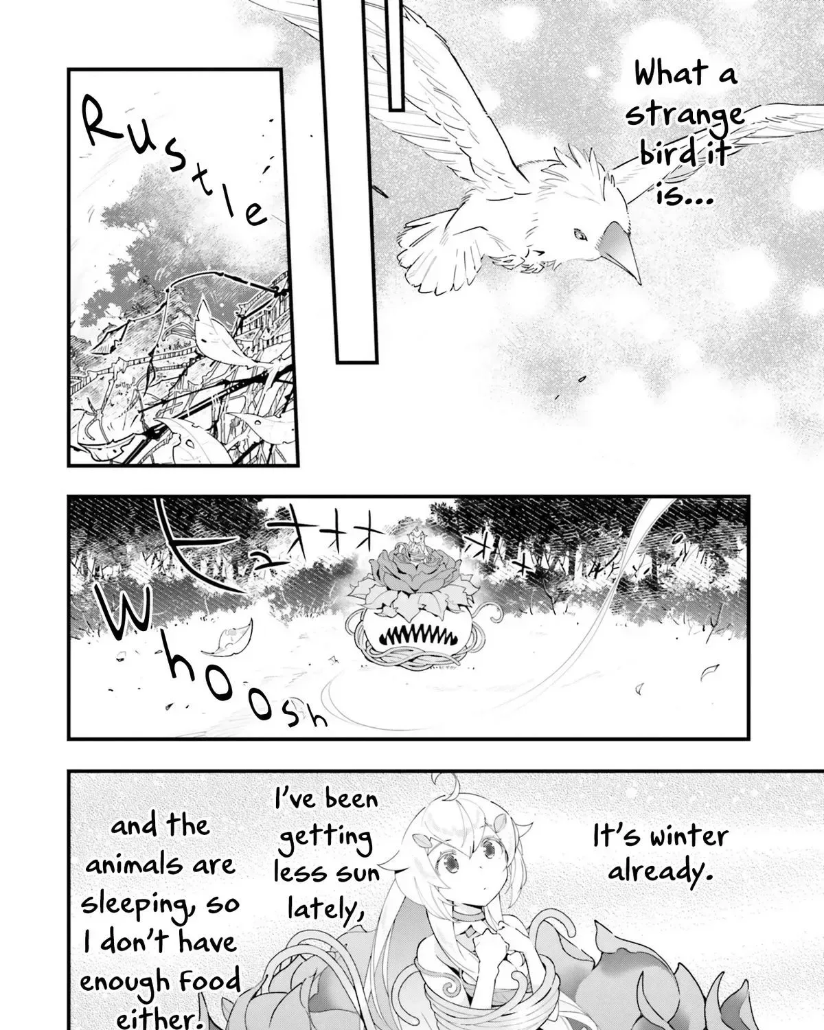 Shokubutsu Monster Musume Nikki ~Seijo datta Watashi ga Uragirareta Hate ni Aruraune ni Tensei Shite Shimatta node, kore kara wa Kougousei wo Shinagara Shizuka ni Shokubutsu Life wo Sugoshimasu~ Chapter 9 page 13