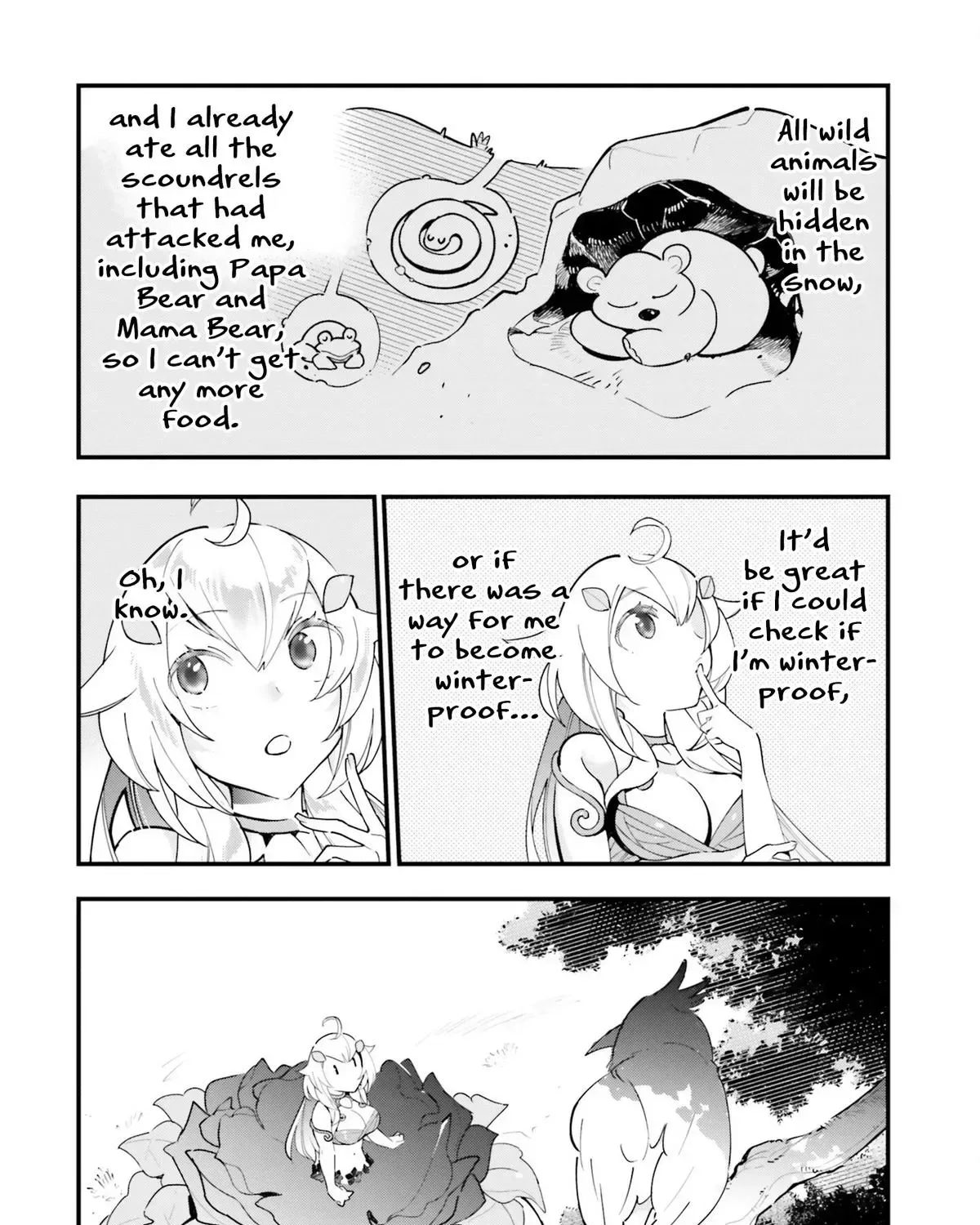 Shokubutsu Monster Musume Nikki ~Seijo datta Watashi ga Uragirareta Hate ni Aruraune ni Tensei Shite Shimatta node, kore kara wa Kougousei wo Shinagara Shizuka ni Shokubutsu Life wo Sugoshimasu~ Chapter 9 page 29