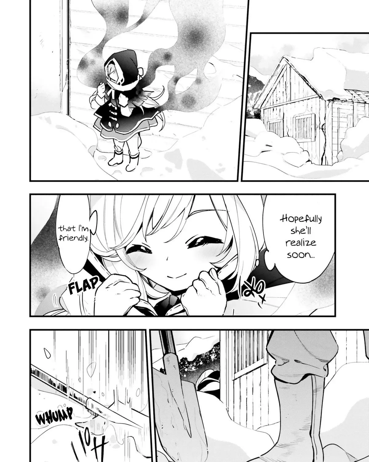 Shokubutsu Monster Musume Nikki ~Seijo datta Watashi ga Uragirareta Hate ni Aruraune ni Tensei Shite Shimatta node, kore kara wa Kougousei wo Shinagara Shizuka ni Shokubutsu Life wo Sugoshimasu~ Chapter 9 page 57