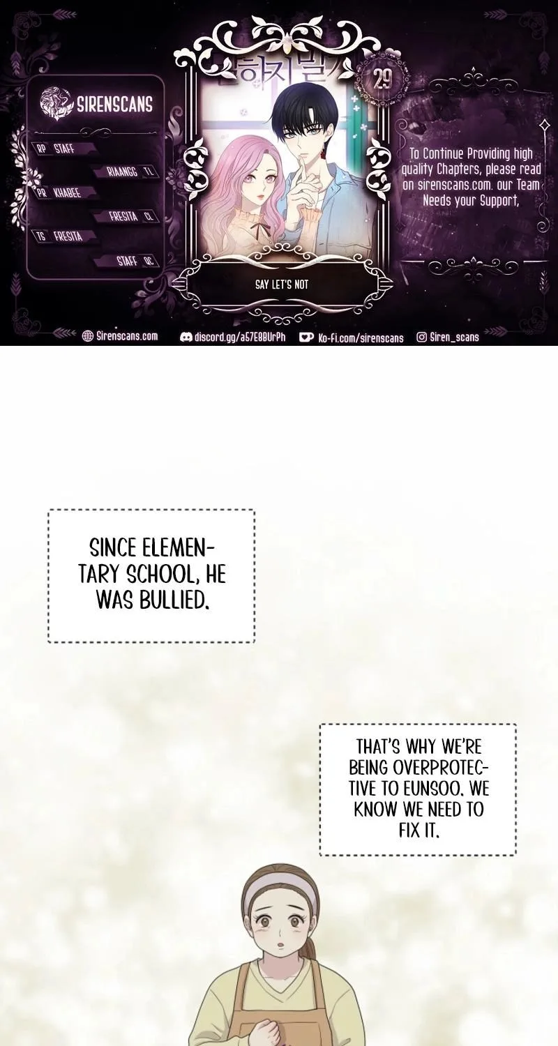 Should I Not Tell? Chapter 29 page 1