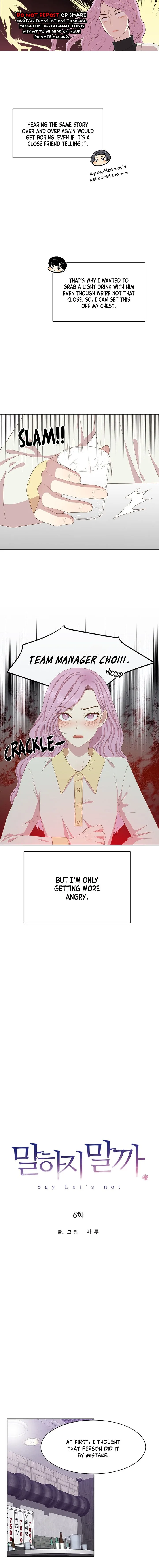 Should I Not Tell? Chapter 6 page 1