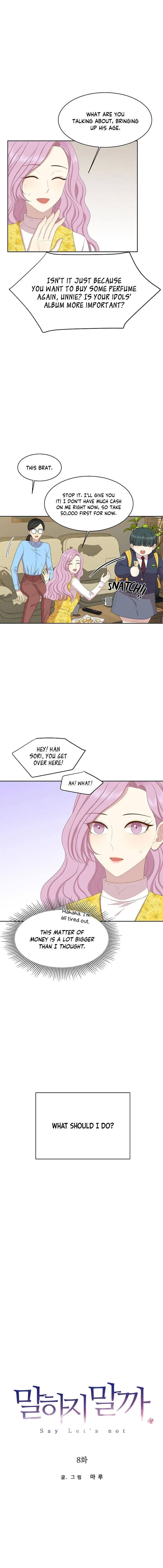 Should I Not Tell? Chapter 8 page 4