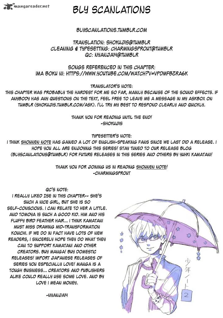 Shounen Note Chapter 14 page 43