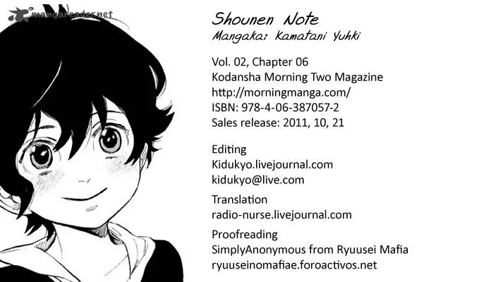 Shounen Note Chapter 6 page 2
