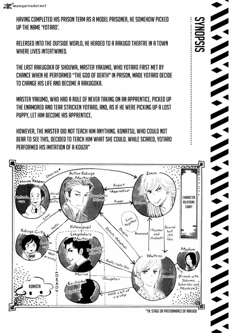 Shouwa Genroku Rakugo Shinjuu Chapter 5 page 3