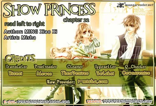 Show Princess Chapter 22 page 1