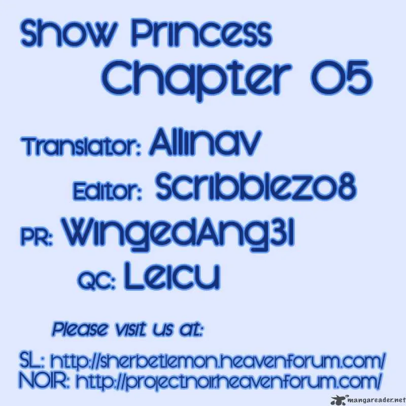 Show Princess Chapter 5 page 1
