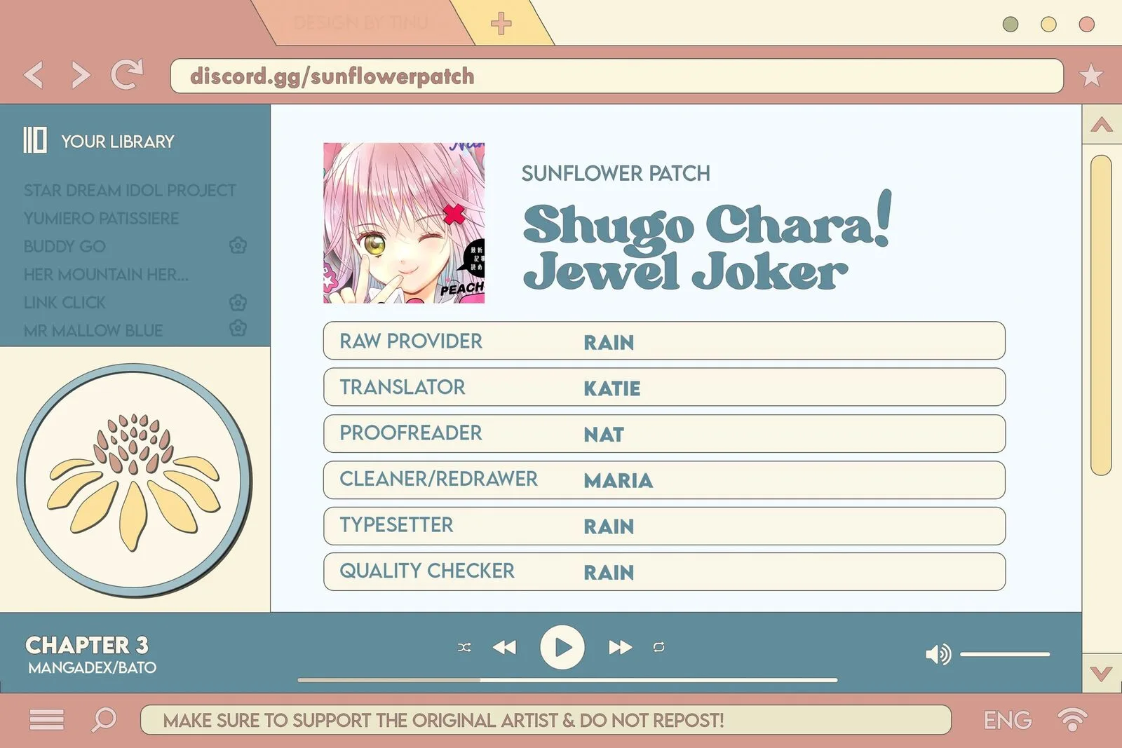 Shugo Chara! Jewel Joker Chapter 3 page 1