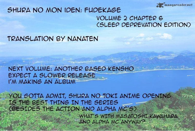 Shura no Mon Iden - Fudekage Chapter 6 page 1