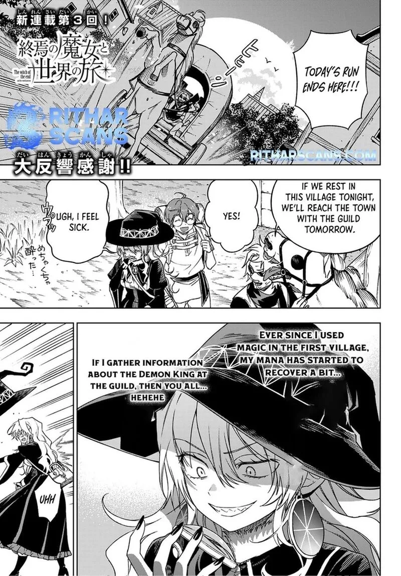 Shuuen no Majo to Sekai no Tabi Chapter 3 page 2