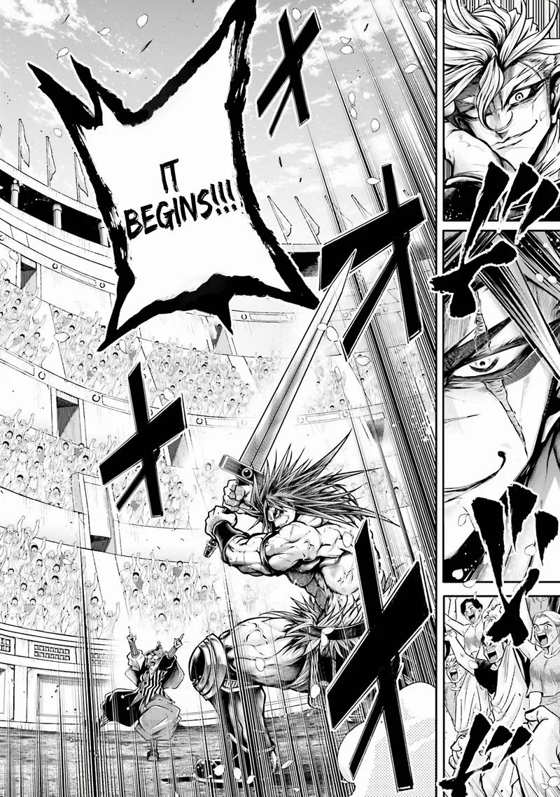 Shuumatsu no Valkyrie Ibun: Ryo Fu Housen Hishouden Chapter 27 page 22