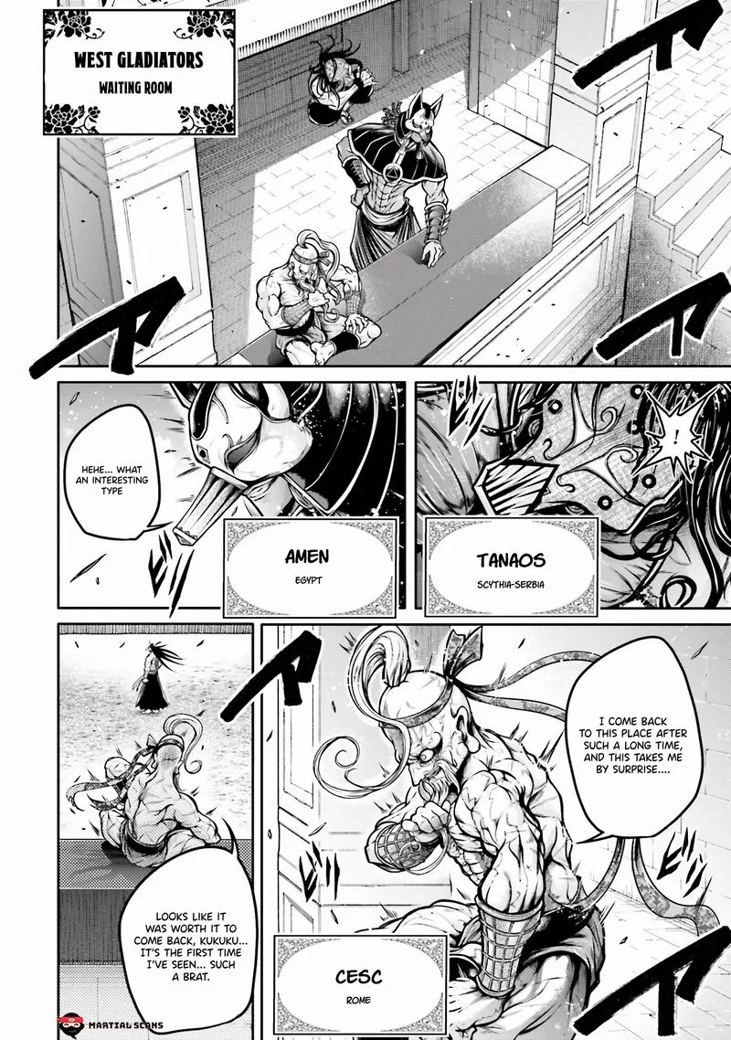 Shuumatsu no Valkyrie Ibun: Ryo Fu Housen Hishouden Chapter 28 page 2