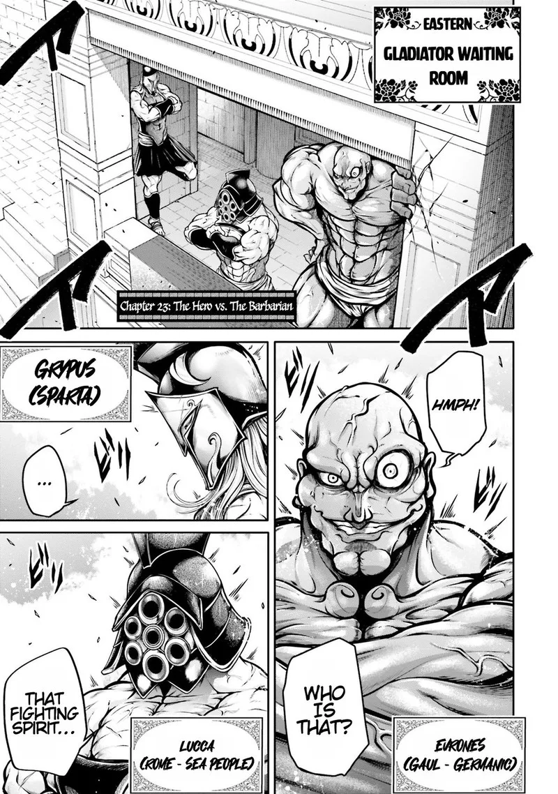 Shuumatsu no Valkyrie Ibun: Ryo Fu Housen Hishouden Chapter 30 page 1