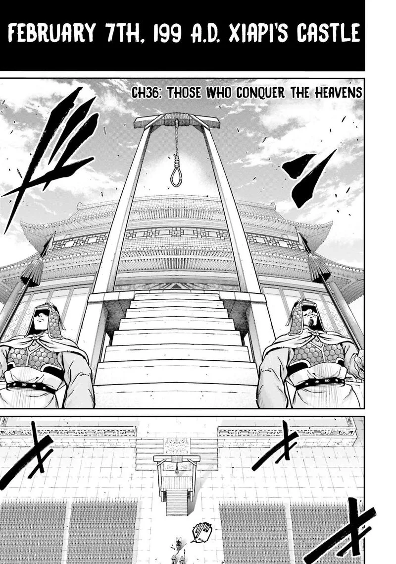 Shuumatsu no Valkyrie Ibun: Ryo Fu Housen Hishouden Chapter 36 page 1