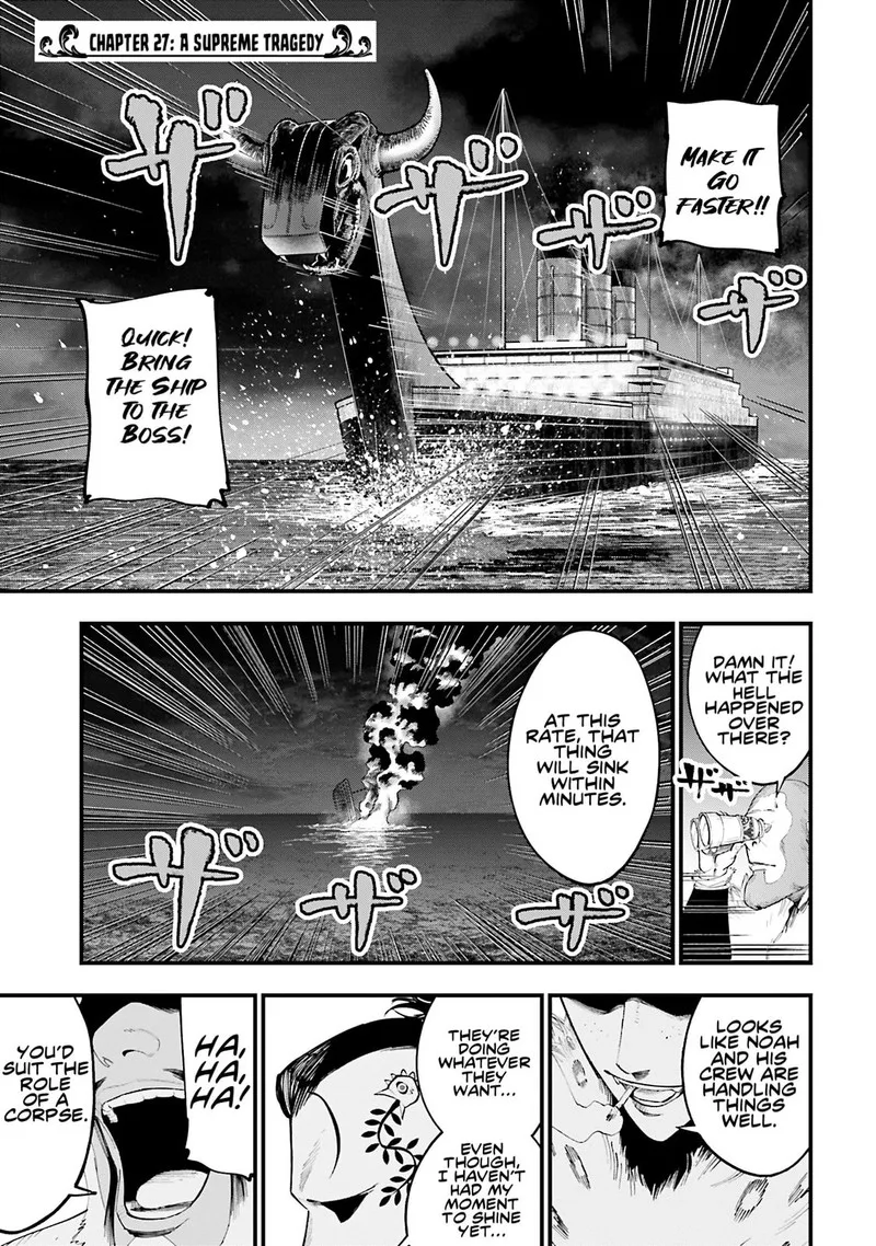 Shuumatsu no Valkyrie Kitan: Jack the Ripper no Jikenbo Chapter 27 page 1