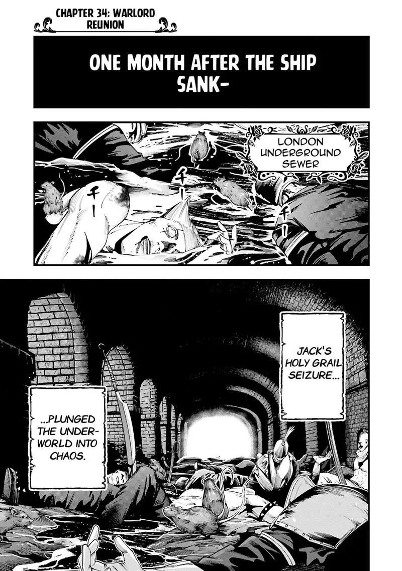 Shuumatsu no Valkyrie Kitan: Jack the Ripper no Jikenbo Chapter 34 page 1