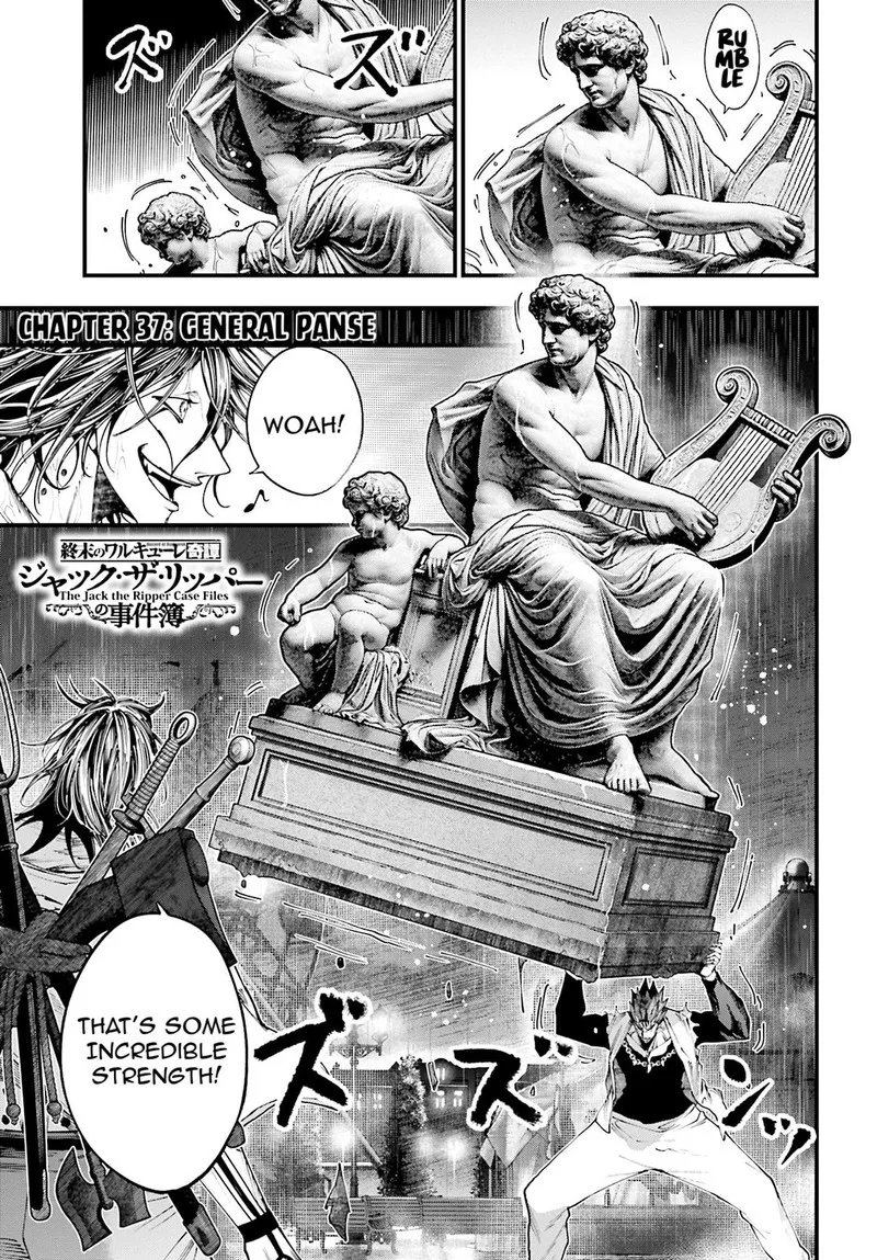 Shuumatsu no Valkyrie Kitan: Jack the Ripper no Jikenbo Chapter 37 page 1