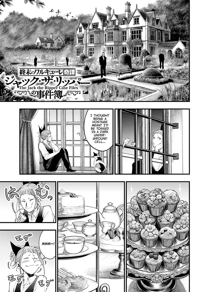Shuumatsu no Valkyrie Kitan: Jack the Ripper no Jikenbo Chapter 41 page 1