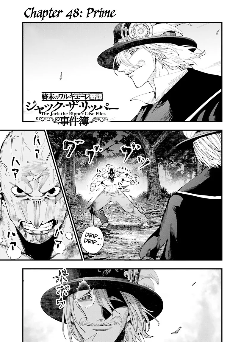 Shuumatsu no Valkyrie Kitan: Jack the Ripper no Jikenbo Chapter 48 page 1