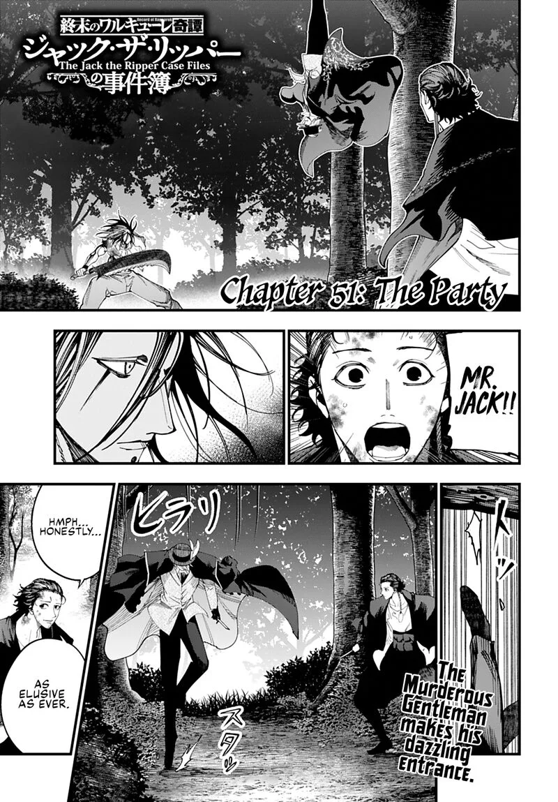 Shuumatsu no Valkyrie Kitan: Jack the Ripper no Jikenbo Chapter 51 page 1