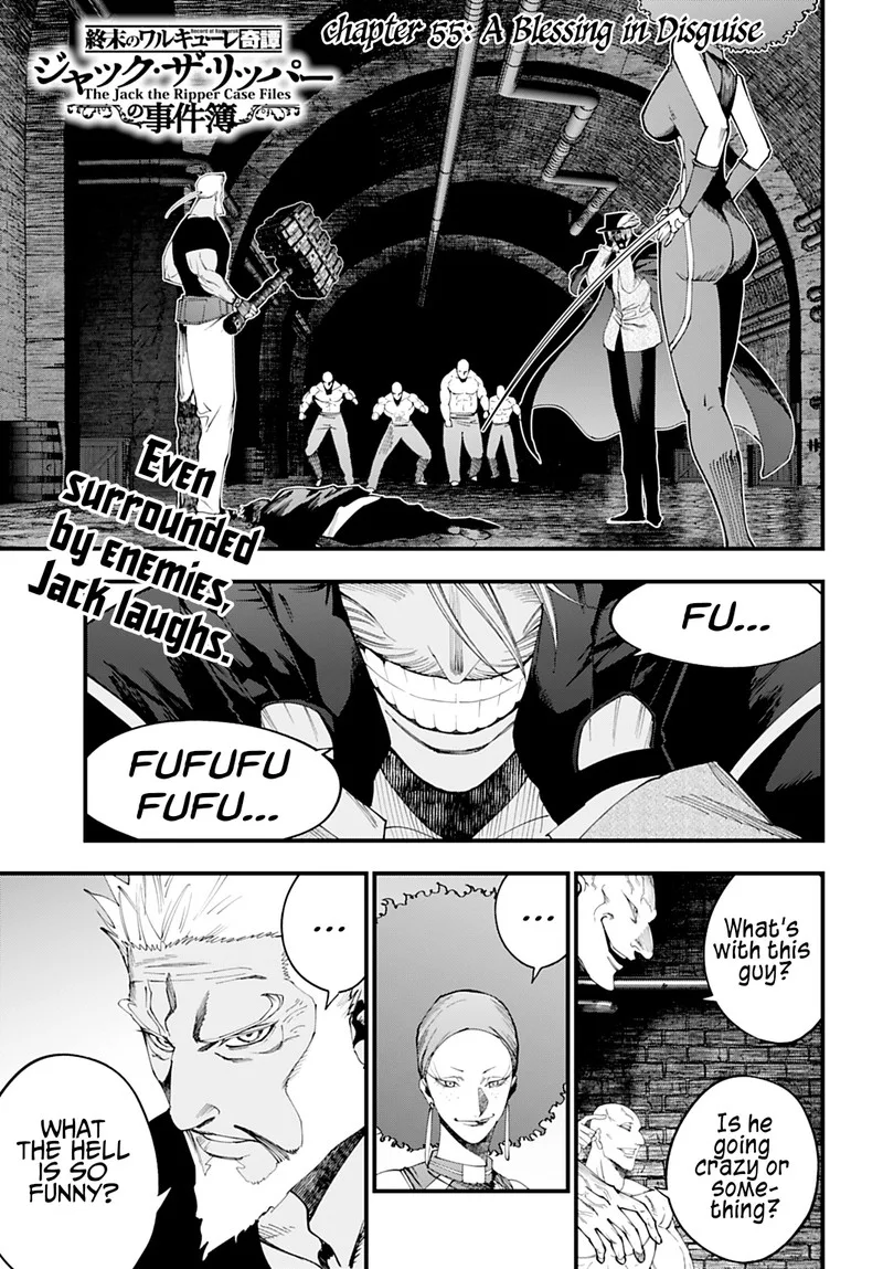 Shuumatsu no Valkyrie Kitan: Jack the Ripper no Jikenbo Chapter 55 page 1