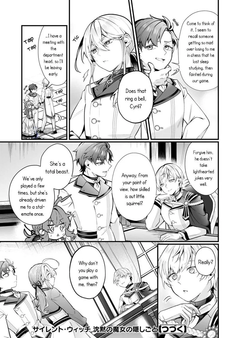 Silent Witch - Chinmoku no Majo no Kakushigoto Chapter 29.1 page 18