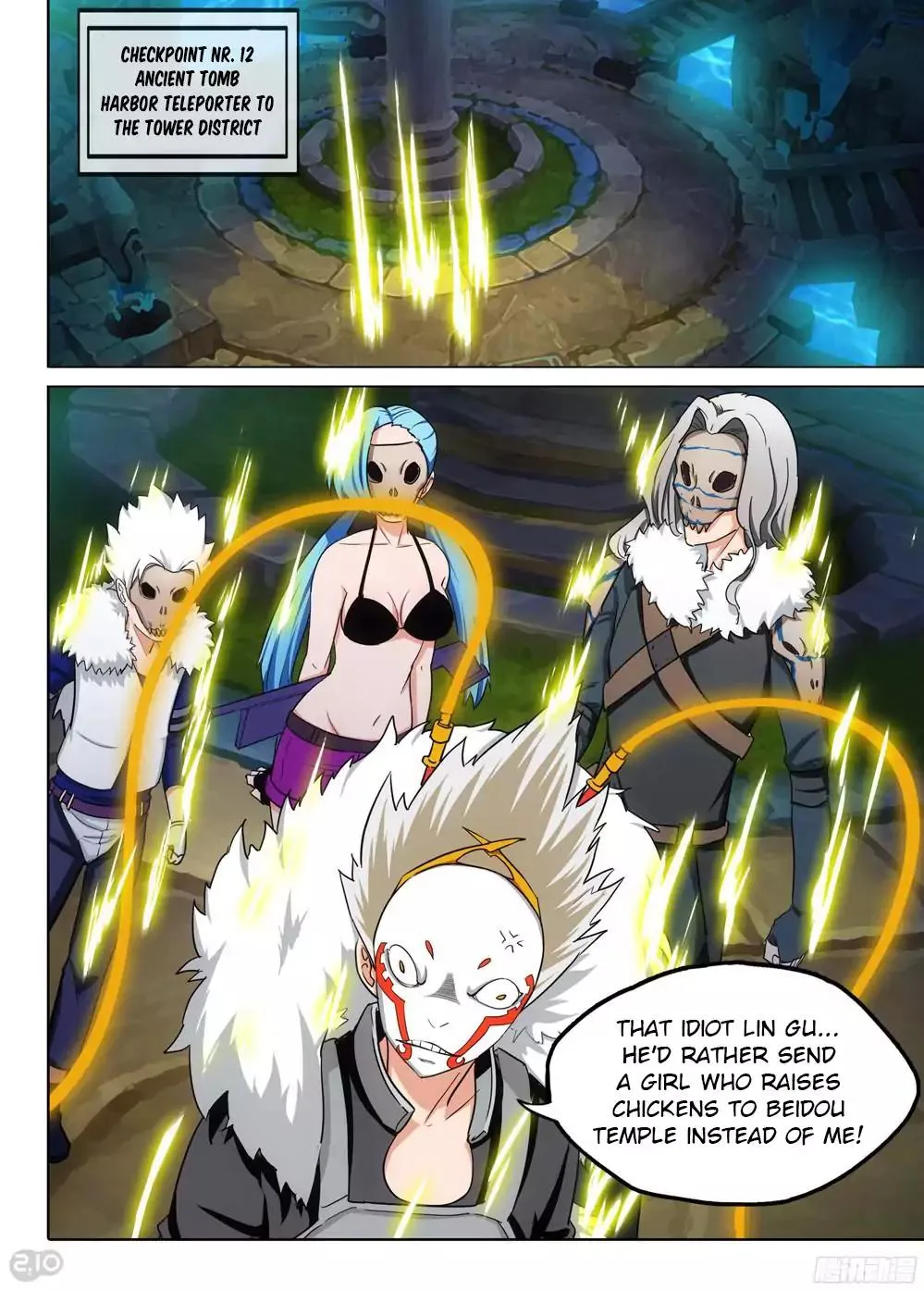 Silver Gravekeeper Chapter 195 page 2
