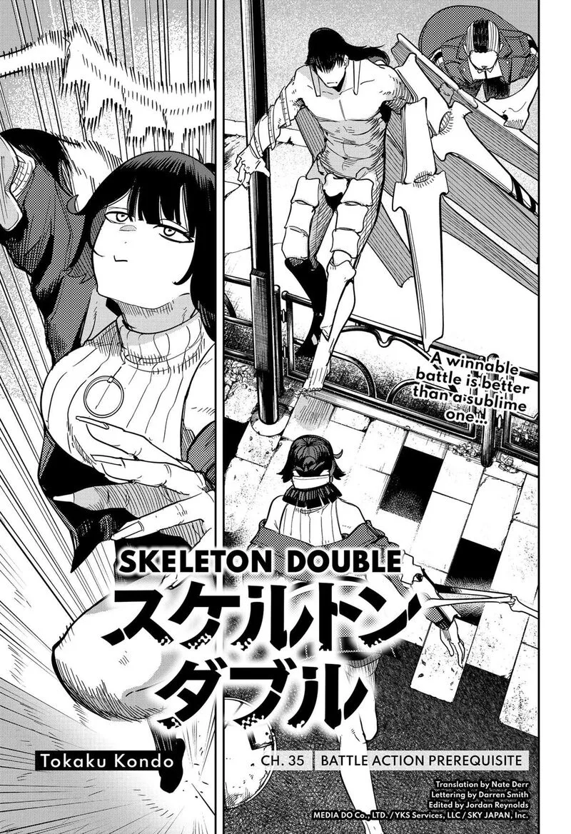 Skeleton Double Chapter 35 page 1