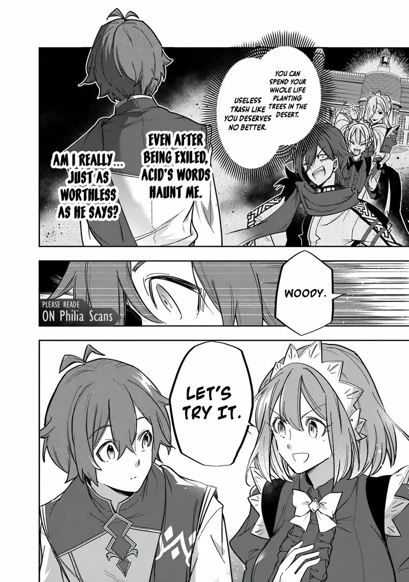 Skill "Shokuju" wo Tsukatte Tsuihou-saki de Nonbiri Kaitaku Hajimemasu Chapter 1 page 28