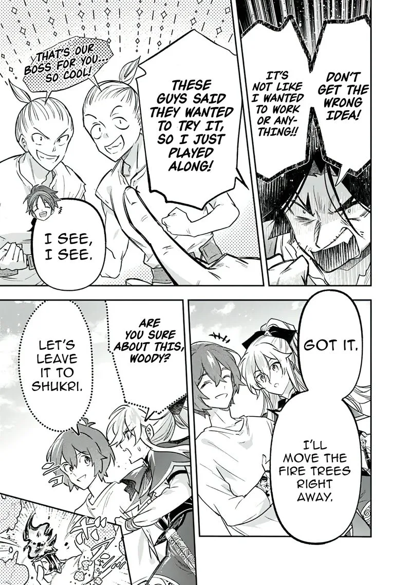 Skill "Shokuju" wo Tsukatte Tsuihou-saki de Nonbiri Kaitaku Hajimemasu Chapter 14 page 14