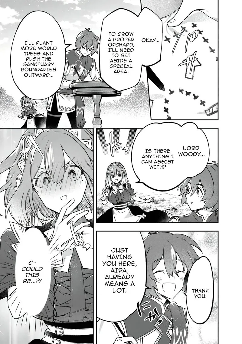 Skill "Shokuju" wo Tsukatte Tsuihou-saki de Nonbiri Kaitaku Hajimemasu Chapter 16 page 7