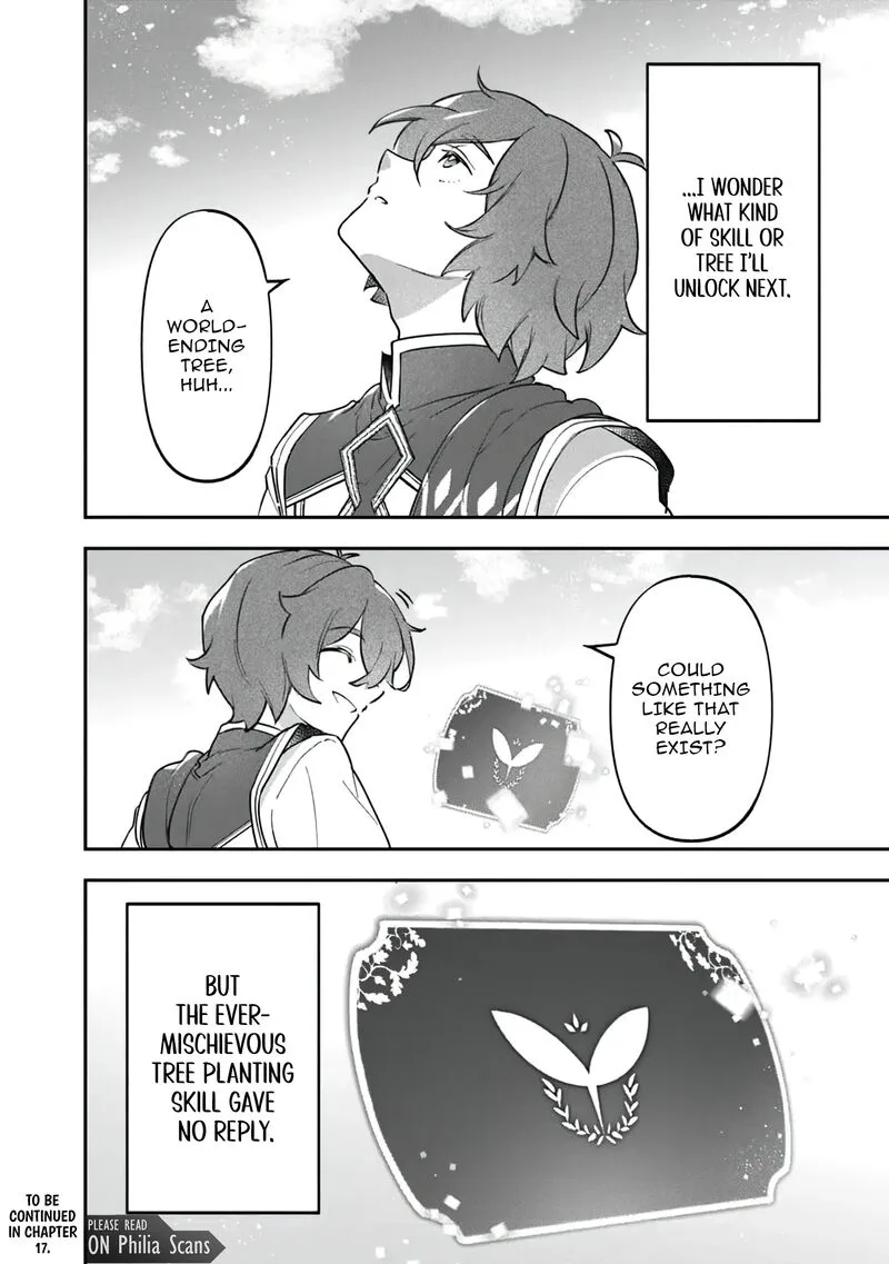 Skill "Shokuju" wo Tsukatte Tsuihou-saki de Nonbiri Kaitaku Hajimemasu Chapter 16 page 28
