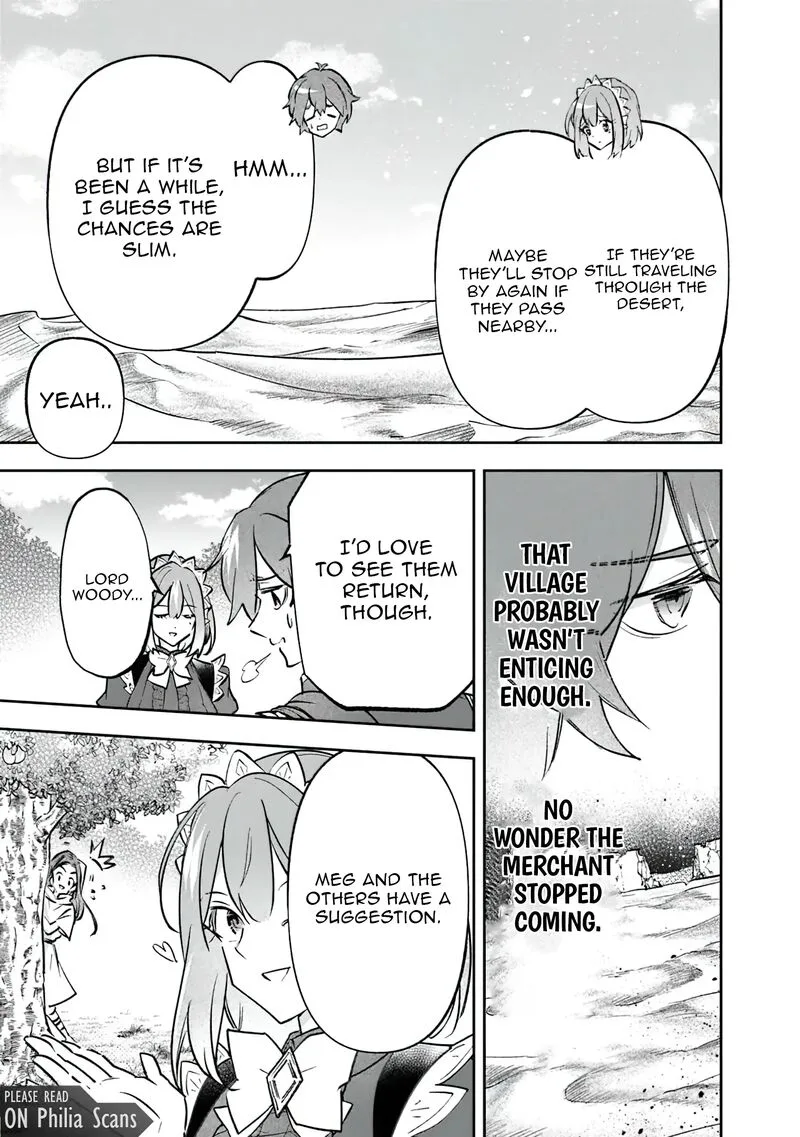 Skill "Shokuju" wo Tsukatte Tsuihou-saki de Nonbiri Kaitaku Hajimemasu Chapter 18.1 page 14